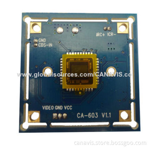 Color CMOS 700TVL CCTV Camera Chip with 12V DC Power Supply